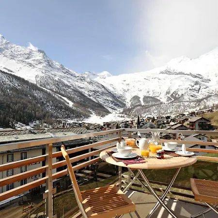 Panorama Chalet With Views To The Glaciers And The Dom * Saas Fee