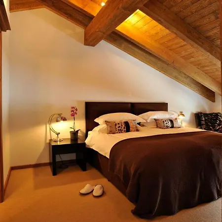 Panorama Chalet With Views To The Glaciers And The Dom بيت للعطل *