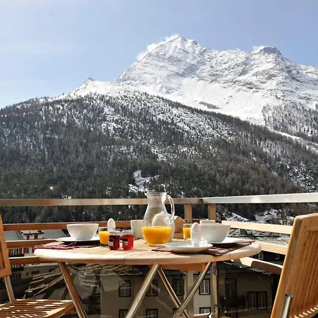 Panorama Chalet With Views To The Glaciers And The Dom Ferienhaus